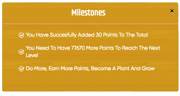 Farad Connect Score Milestones